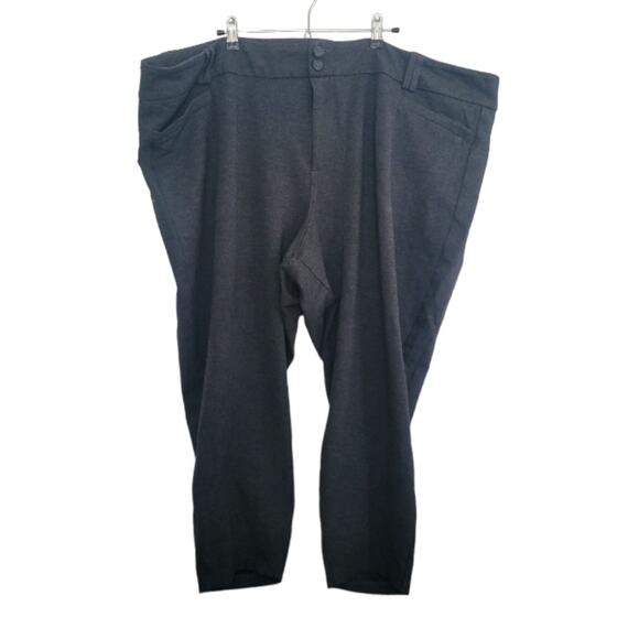 Size 30R Torrid Studio gray dressy work slacks, excellent condition - Picture 2 of 7